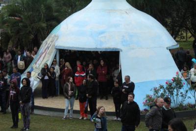 Missa em louvor ao Bom Jesus em Campo Mendes teve o Pároco Sebastião presidindo com liturgia da Rádio Campo Aberto